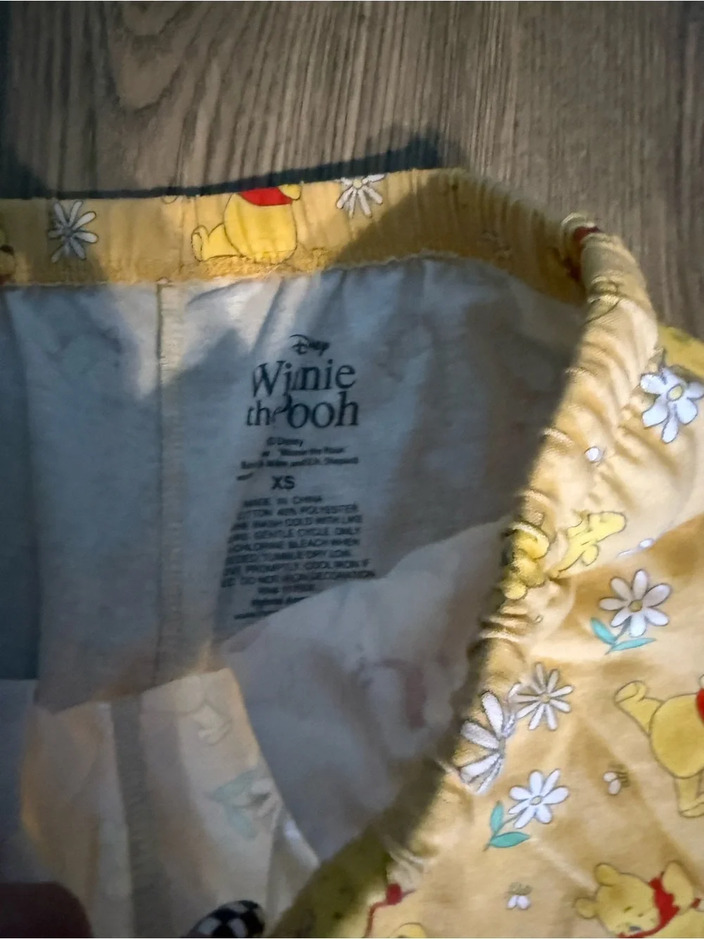 Kids Yellow Winnie the Pooh Pajama Pants - Soft Sleepwear